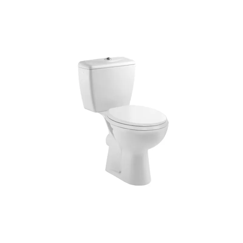WC à poser sortie horizontale JACOB DELAFON Eolia avec abattant
