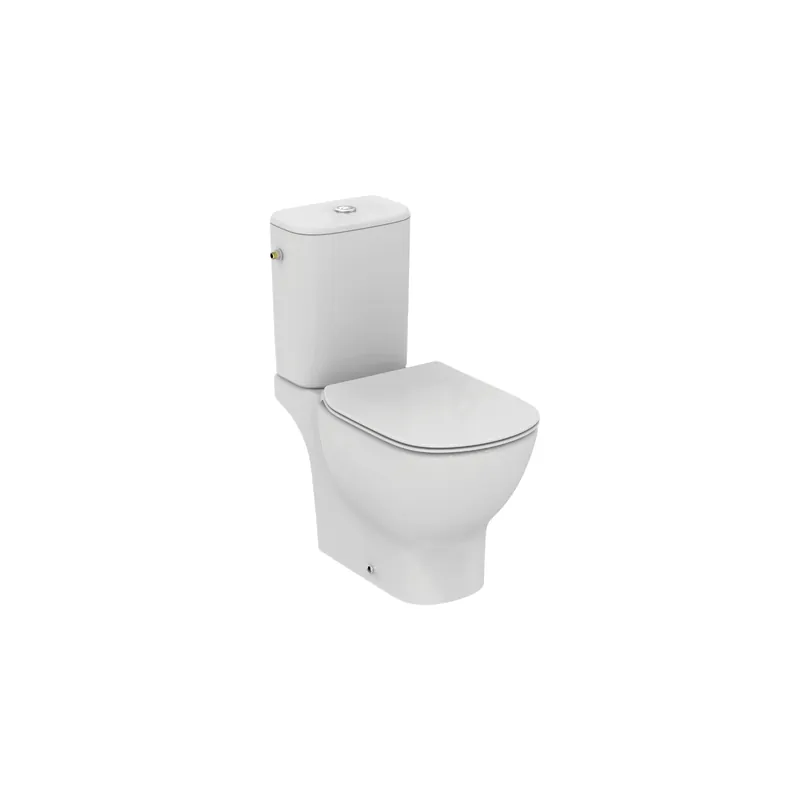 WC à poser sans bride sortie horizontale IDEAL STANDARD Tesi Aquablade avec abattant frein de chute