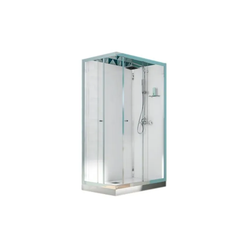Cabine de douche rectangulaire KINEDO Eden aux portes coulissantes