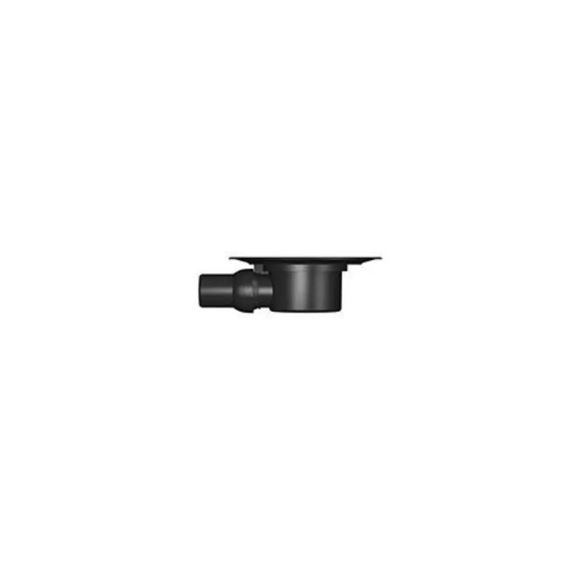 Bonde de douche sortie horizontale WEDI Fundo grille ronde
