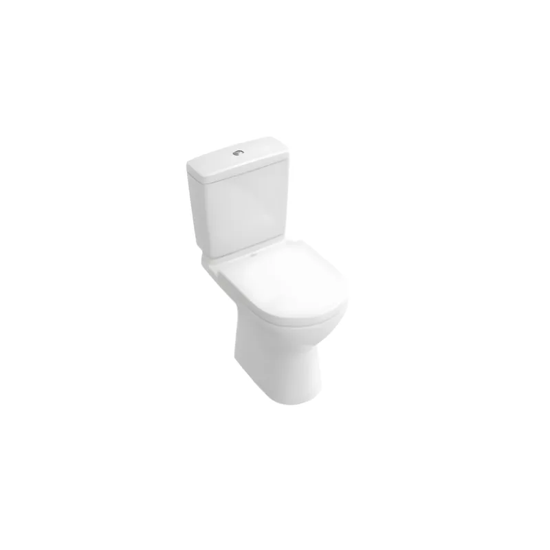 WC à poser sortie horizontale VILLEROY & BOCH O.novo avec abattant