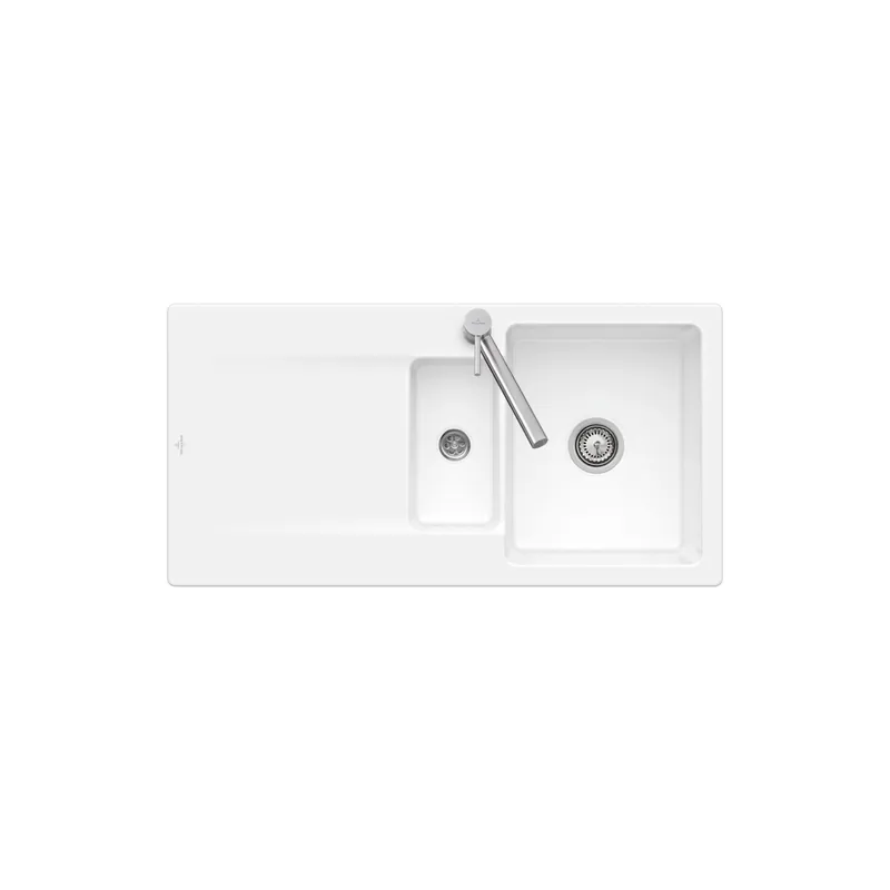 Evier 1 bac et demi VILLEROY ET BOCH Siluet 60 R