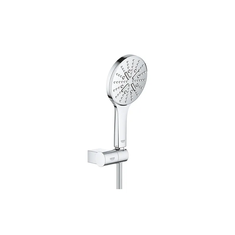 Pommeau de douche GROHE Rainshower SmartActive 130 3 jets avec support