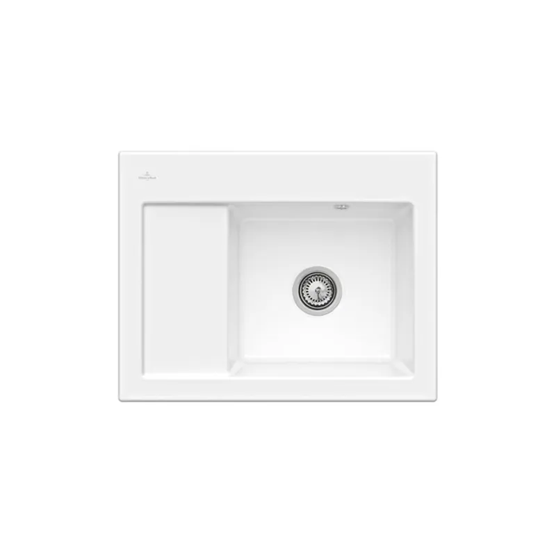 Evier cuisine VILLEROY ET BOCH Subway 45 compact - égouttoir à gauche