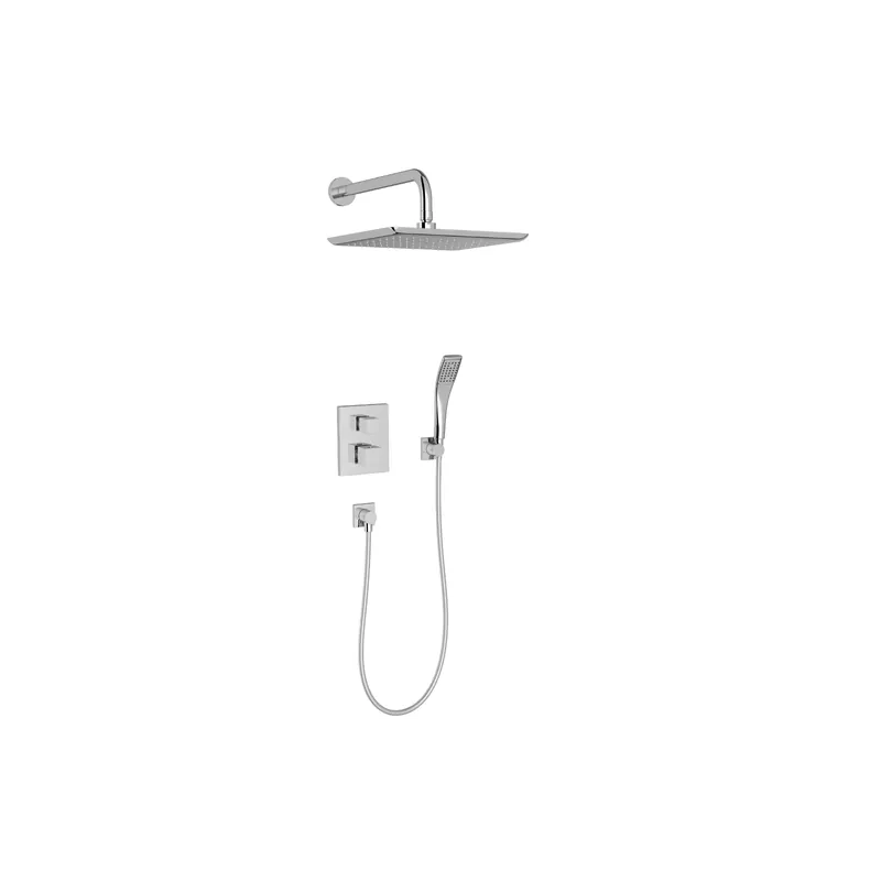 Colonne de douche encastrée thermostatique JACOB DELAFON Modulo carré