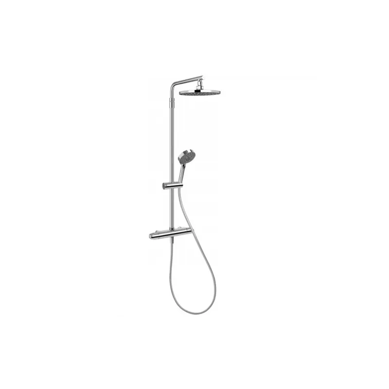 Colonne de douche thermostatique JACOB DELAFON Brive 5 jets chromé