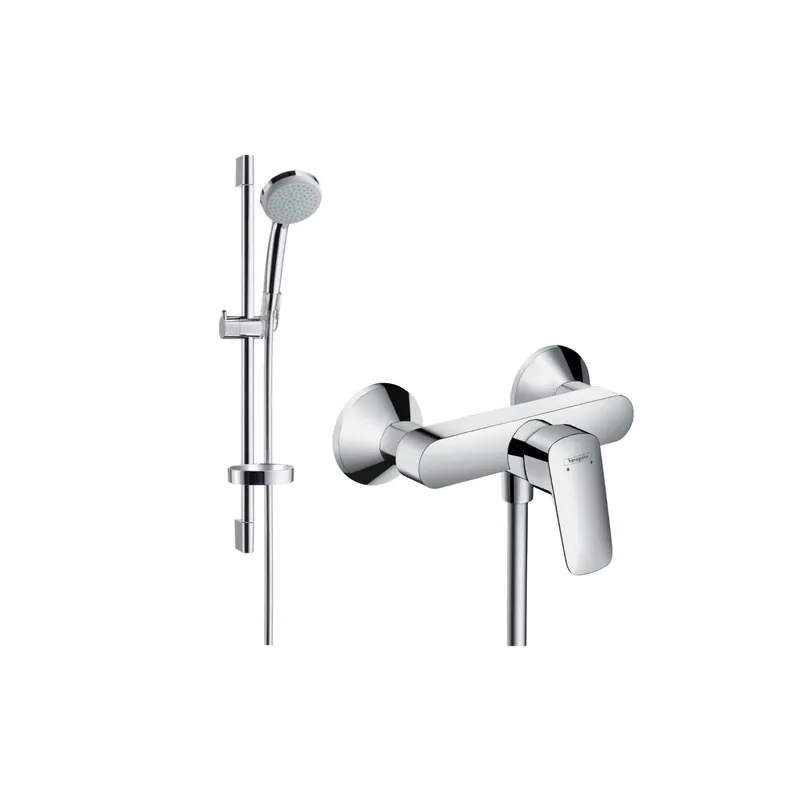 Ensemble de douche HANSGROHE Croma Vario + Mitigeur mécanique Logis