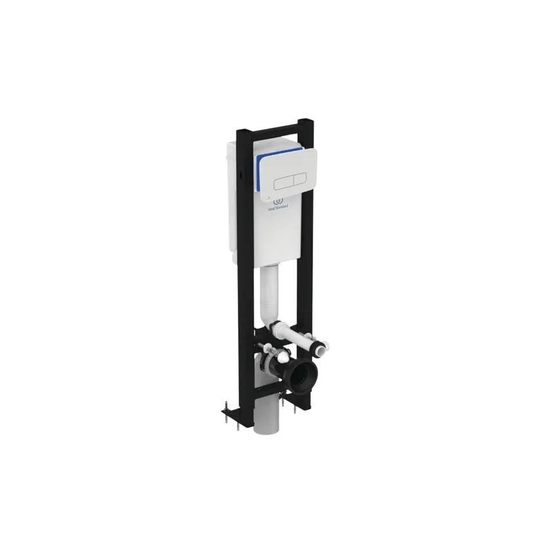 Bâti-support autoportant gain de place Ideal Standard Prosys + plaque arrondi