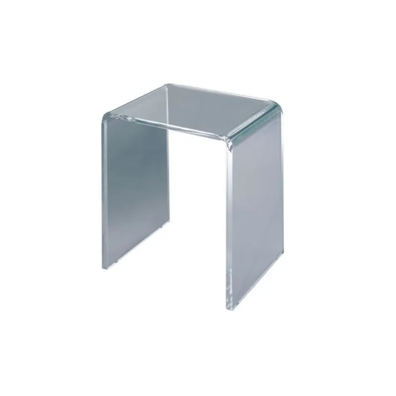 Tabouret de douche Kinedo en ABS avec pieds en aluminium 34.5 x 32 x 40 cm