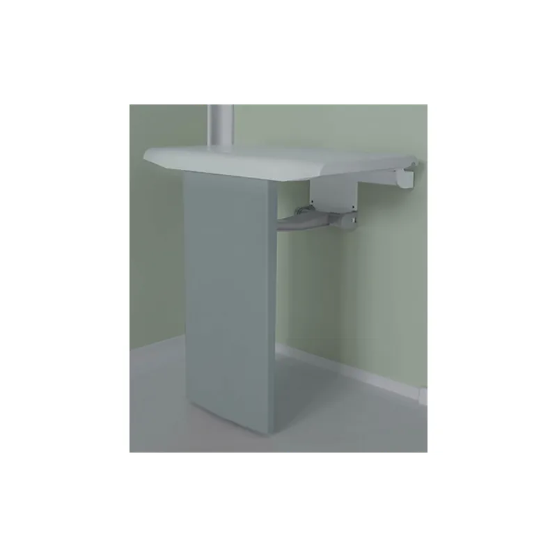 Tabouret de douche Kinedo en ABS avec pieds en aluminium 45 x 35 x 50 cm