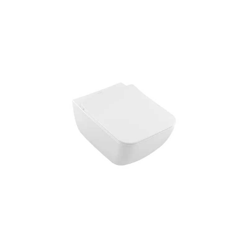 Cuvette WC suspendu VILLEROY ET BOCH Venticello + abattant sandwich frein de chute