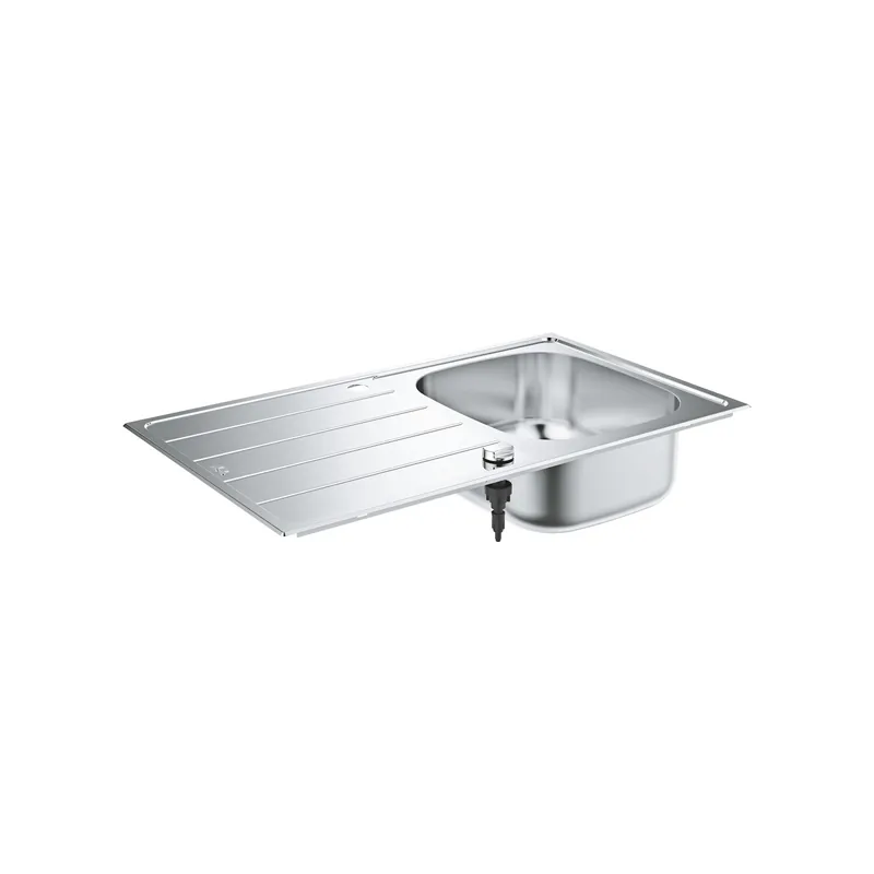 K200 Evier inox 45 86/50 1.0 rév Grohe quickfix
