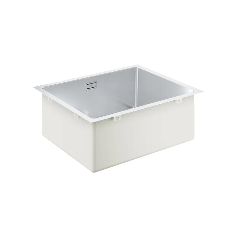 Evier à encastrer 1 bac GROHE K700U acier inoxydable Quickfix