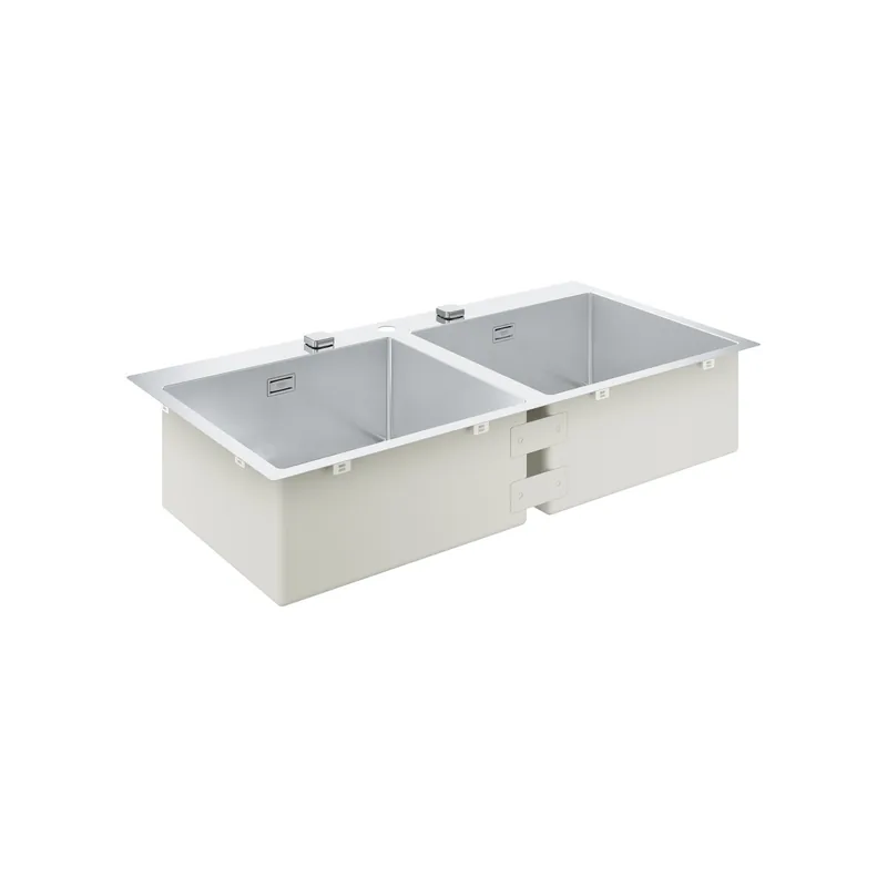 Evier en acier inoxydable K800 GROHE 31585SD1 Grohe quickfix