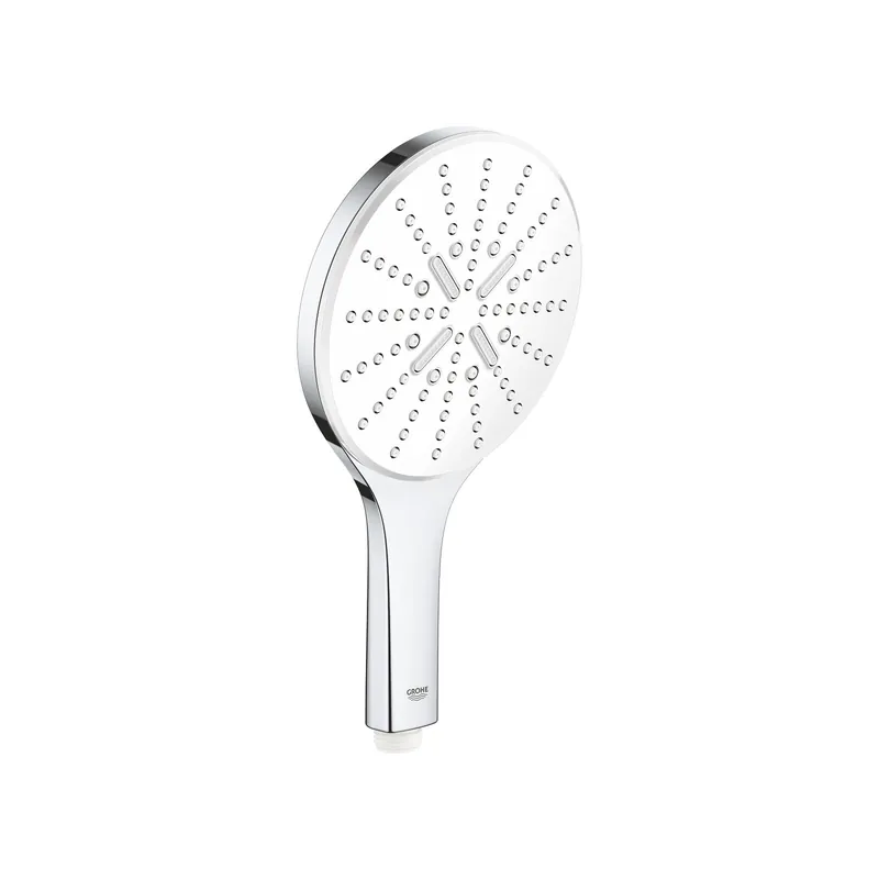 Flexible de douche GROHE Twistfree VitalioFlex Silver 2000 chromé + Support mural pour douchette Grohe Vitalio Universal