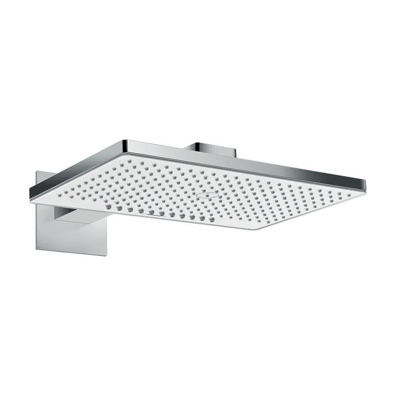 Douche de tête 460 2jet avec bras de douche blanc/chromé Hansgrohe