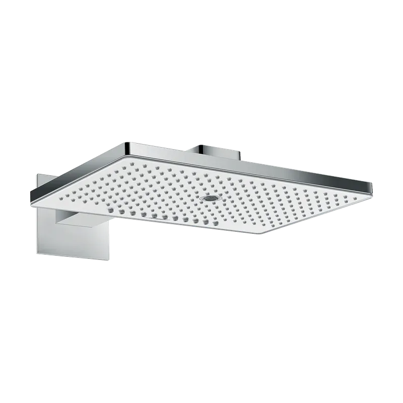 Douche de tête 460 3jet avec bras de douche blanc/chromé Hansgrohe