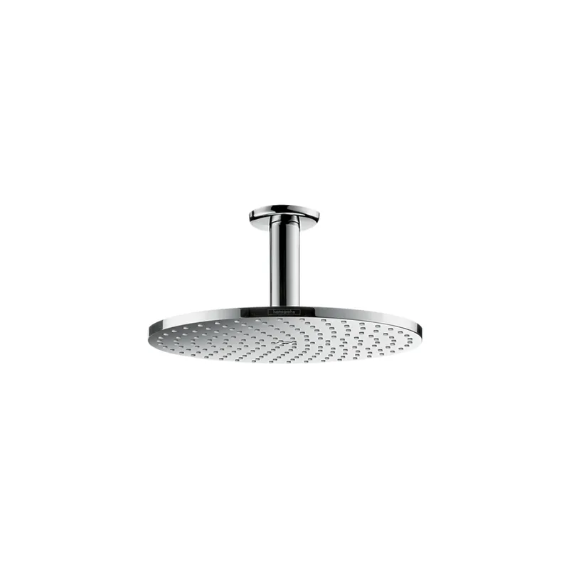 Douche de tête 240 1jet PowderRain avec raccord au plafond chromé Hansgrohe