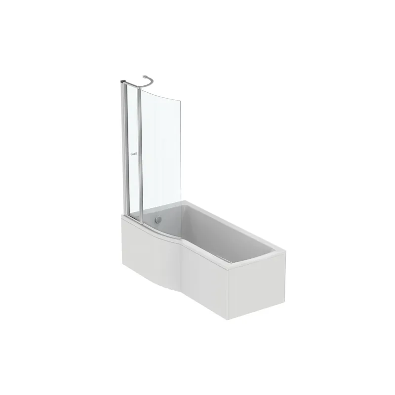 Pack baignoire bain douche IDEAL STANDARD Connect air + pare bain