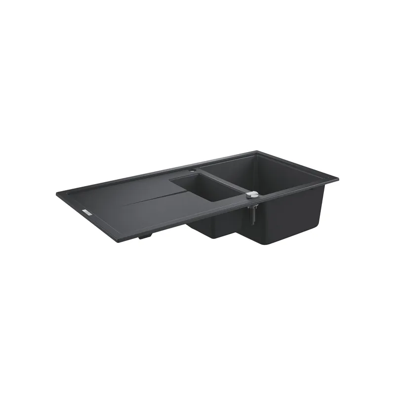 Evier 1 cuve et demie quartz composite avec égouttoir K400 1000 x 500 mm GROHE