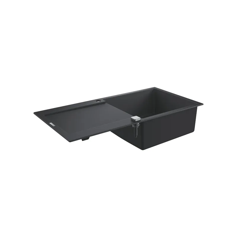 Evier 1 cuve en quartz composite avec égouttoir réversible K500 GROHE
