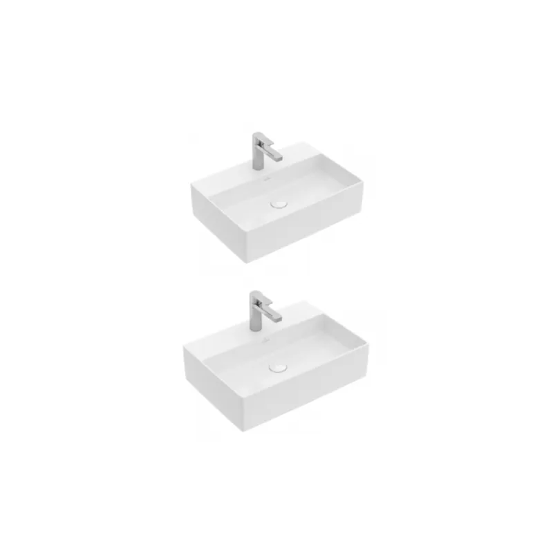 Lot de 2 vasques à poser 50 cm VILLEROY ET BOCH Memento 2.0