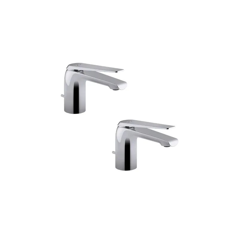 Lot de 2 mitigeurs lavabo JACOB DELAFON Avid chromés