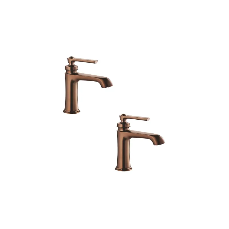 Lot de 2 mitigeurs lavabo retro Paini Lady‘s 100 Auburn
