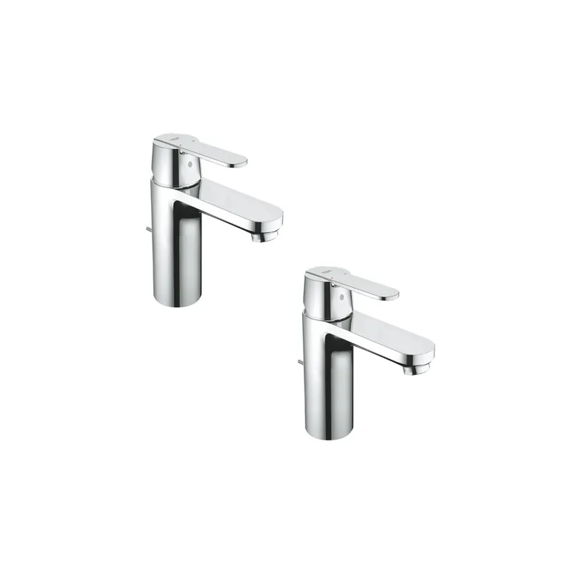 Lot de 2 mitigeurs lavabo GROHE Get taille M chromé