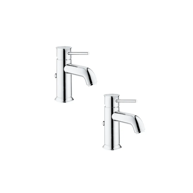Lot de 2 mitigeurs lavabo Grohe Start Classic Quickfix 5,7l taille S