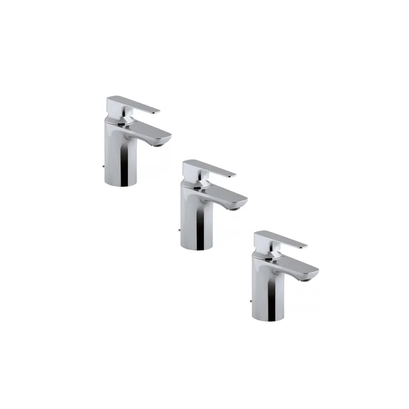 Lot de 3 mitigeurs lavabo JACOB DELAFON Aleo+ sans tirette