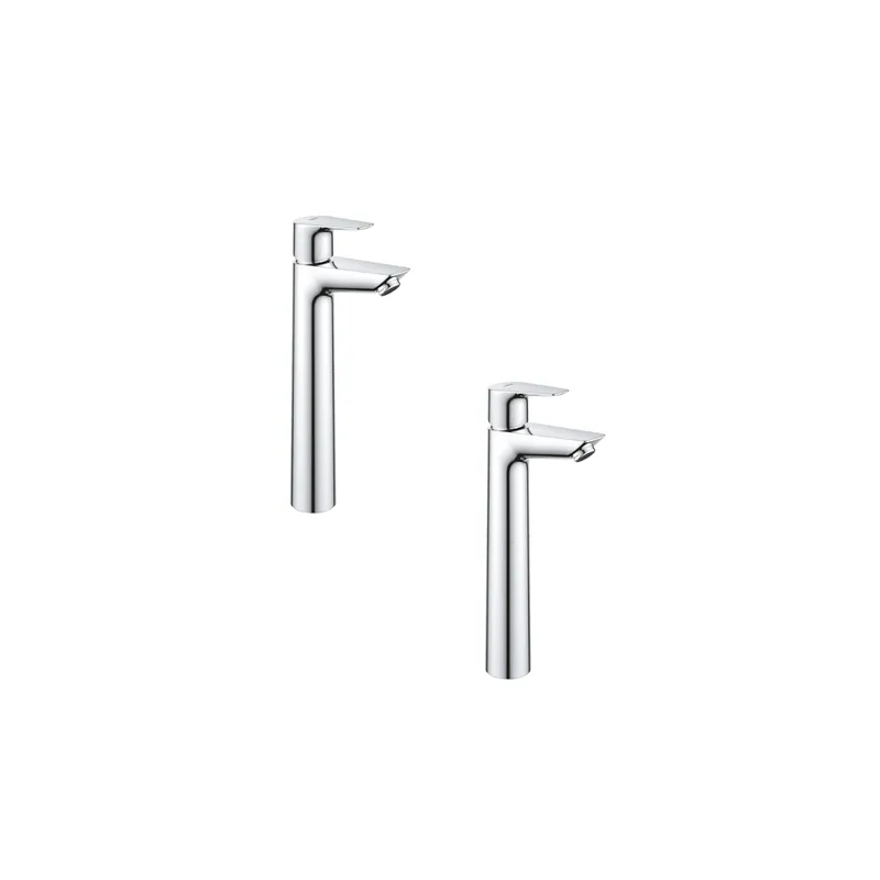 Lot de 2 mitigeurs GROHE StartEdge Quickfix avec bonde XL