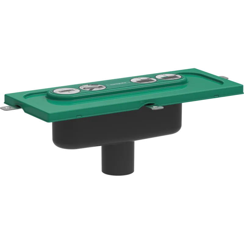 Corps d‘encastrement pour caniveau de douche HANSGROHE linéaires pour installation verticale