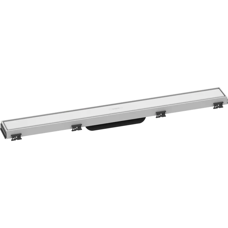 Caniveau de douche 70 cm HANSGROHE RainDrain Match blanc mat
