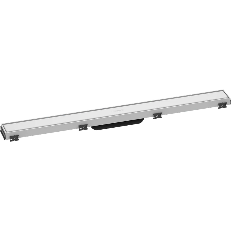 Caniveau de douche 80 cm HANSGROHE RainDrain Match blanc mat