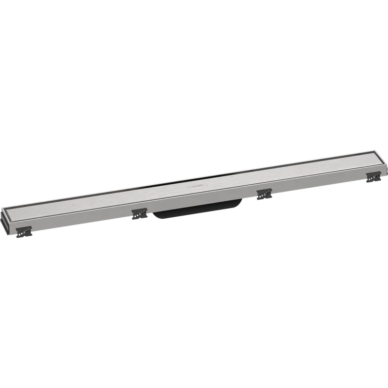 Caniveau de douche 80 cm HANSGROHE RainDrain Match acier inox brossé