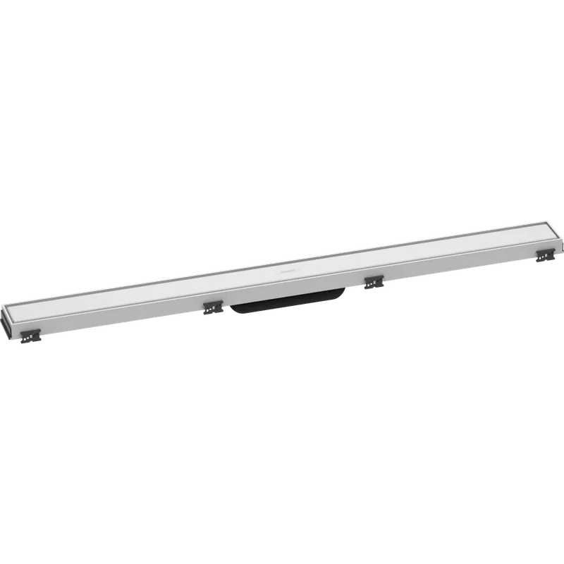 Caniveau de douche 90 cm HANSGROHE RainDrain Match blanc mat