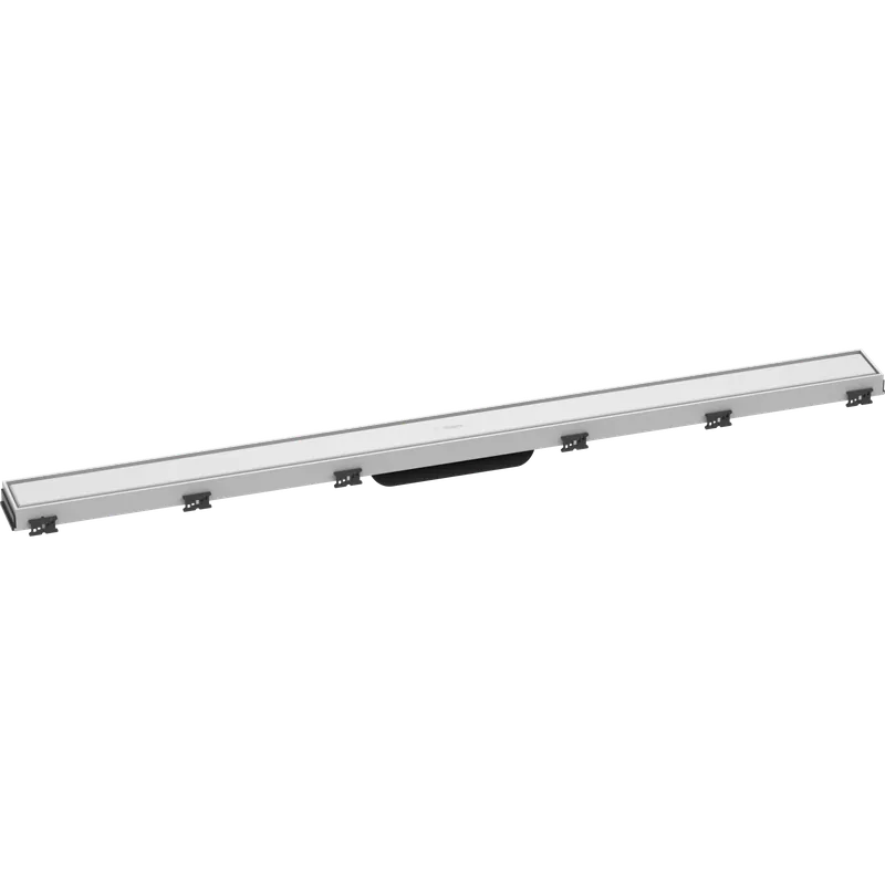 Caniveau de douche 100 cm HANSGROHE RainDrain Match blanc mat