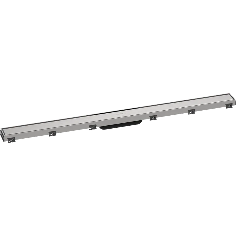 Caniveau de douche 100 cm HANSGROHE RainDrain Match acier inox brossé