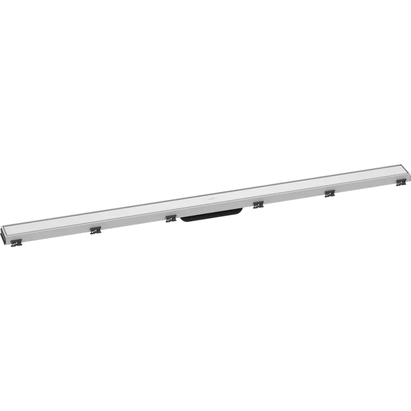 Caniveau de douche 120 cm HANSGROHE RainDrain Match blanc mat