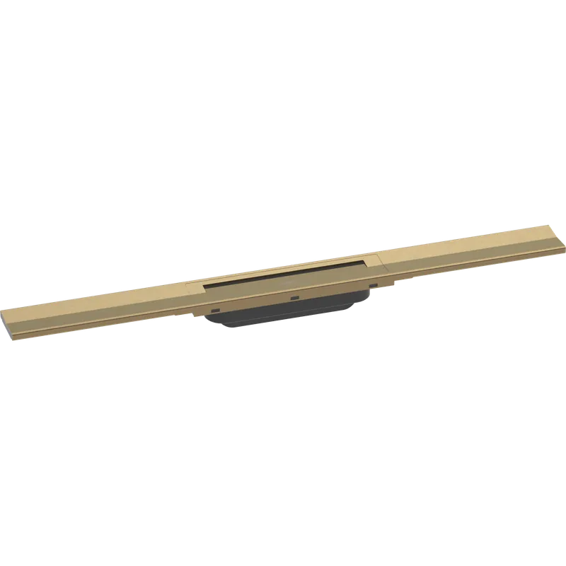 Caniveau de douche découpable 70 cm HANSGROHE RainDrain Flex montage libre bronze brossé