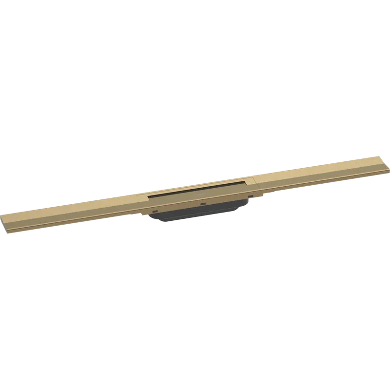 Caniveau de douche découpable 80 cm HANSGROHE RainDrain Flex montage libre bronze brossé