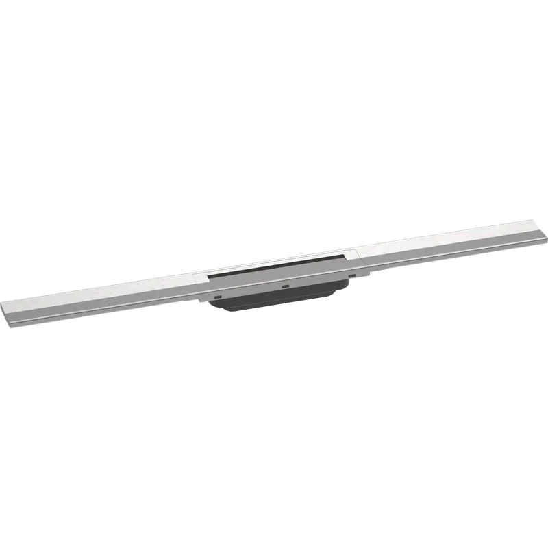 Caniveau de douche découpable 80 cm HANSGROHE RainDrain Flex montage libre acier inox brossé