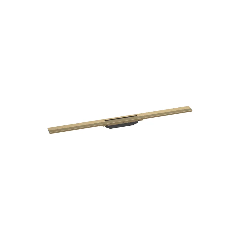 Caniveau de douche découpable 90 cm HANSGROHE RainDrain Flex montage libre bronze brossé