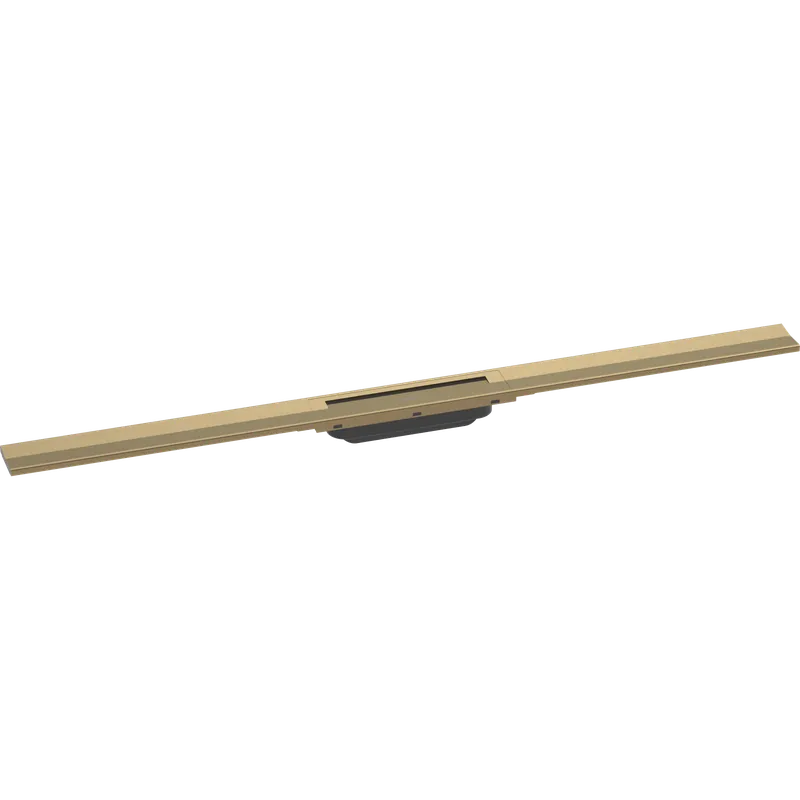 Caniveau de douche découpable 100 cm HANSGROHE RainDrain Flex montage libre bronze brossé
