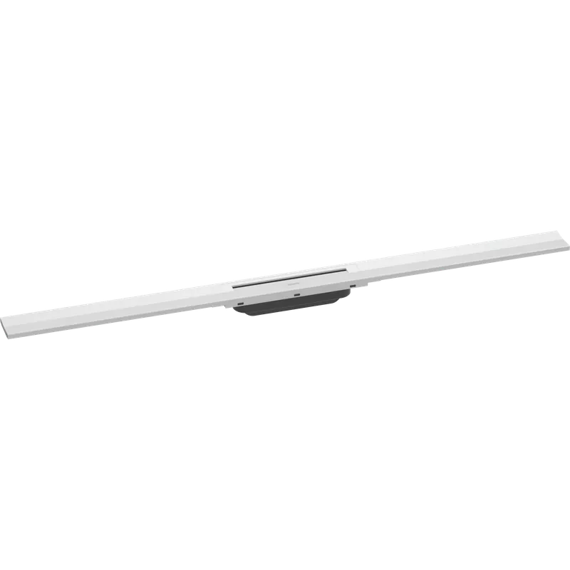 Caniveau de douche découpable 100 cm HANSGROHE RainDrain Flex montage libre blanc mat