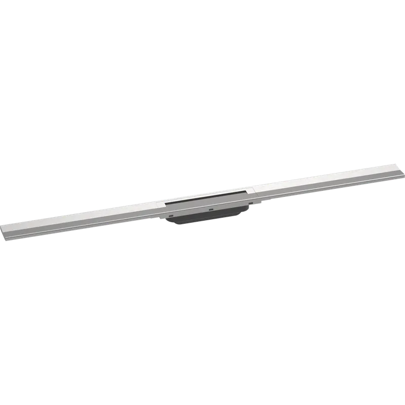 Caniveau de douche découpable 100 cm HANSGROHE RainDrain Flex montage libre acier inox brossé