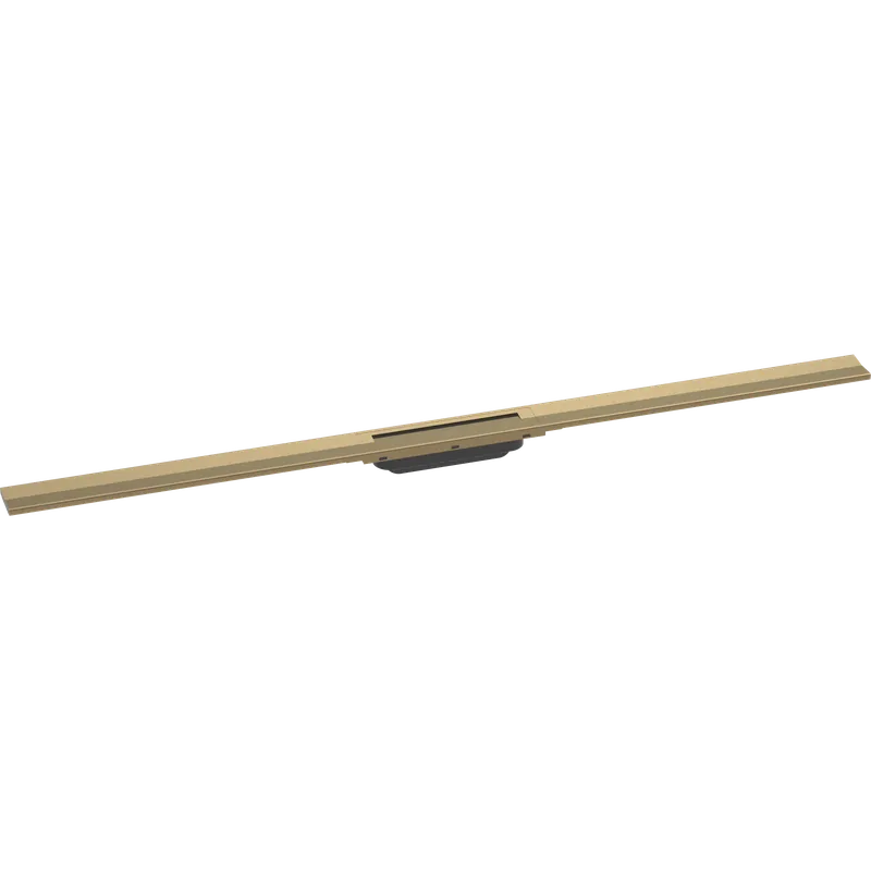 Caniveau de douche découpable 120 cm HANSGROHE RainDrain Flex montage libre bronze brossé