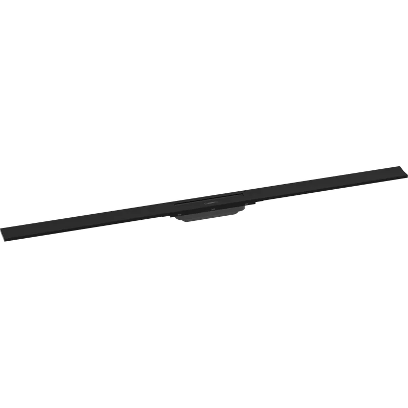 Caniveau de douche découpable 120 cm HANSGROHE RainDrain Flex montage libre noir mat