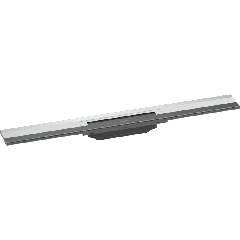 Caniveau de douche découpable 70 cm HANSGROHE RainDrain Flex montage mural chromé